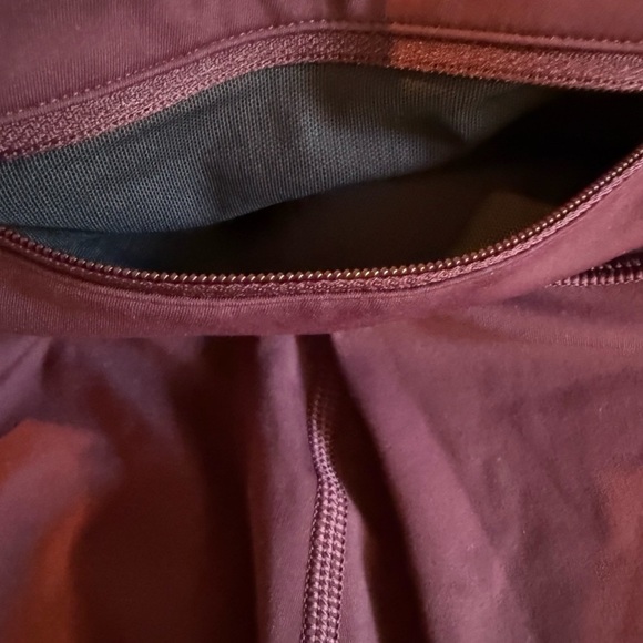 Athleta Asymmetrical Colorblock Tight Leggings with Back Zippered Pocket Size S - Picture 5 of 8